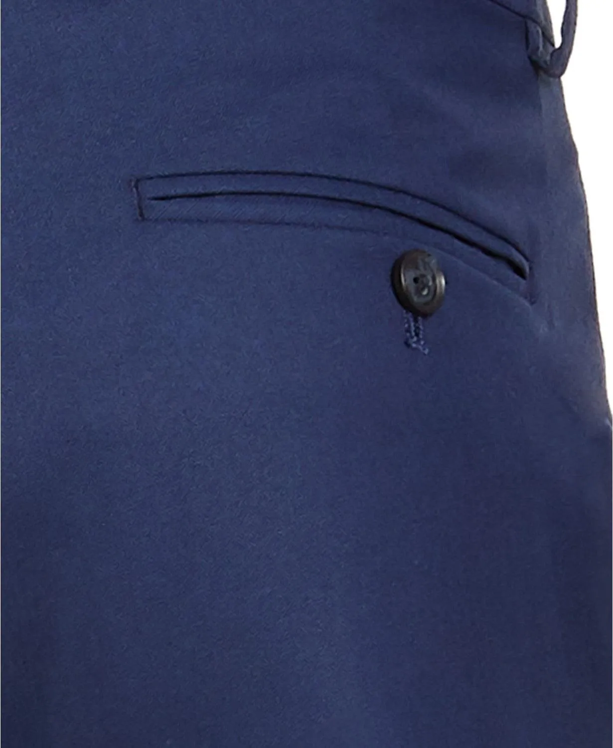 Alfani Mens Slim fit Dress Pants 34 / 30 Blue Solid Stretch