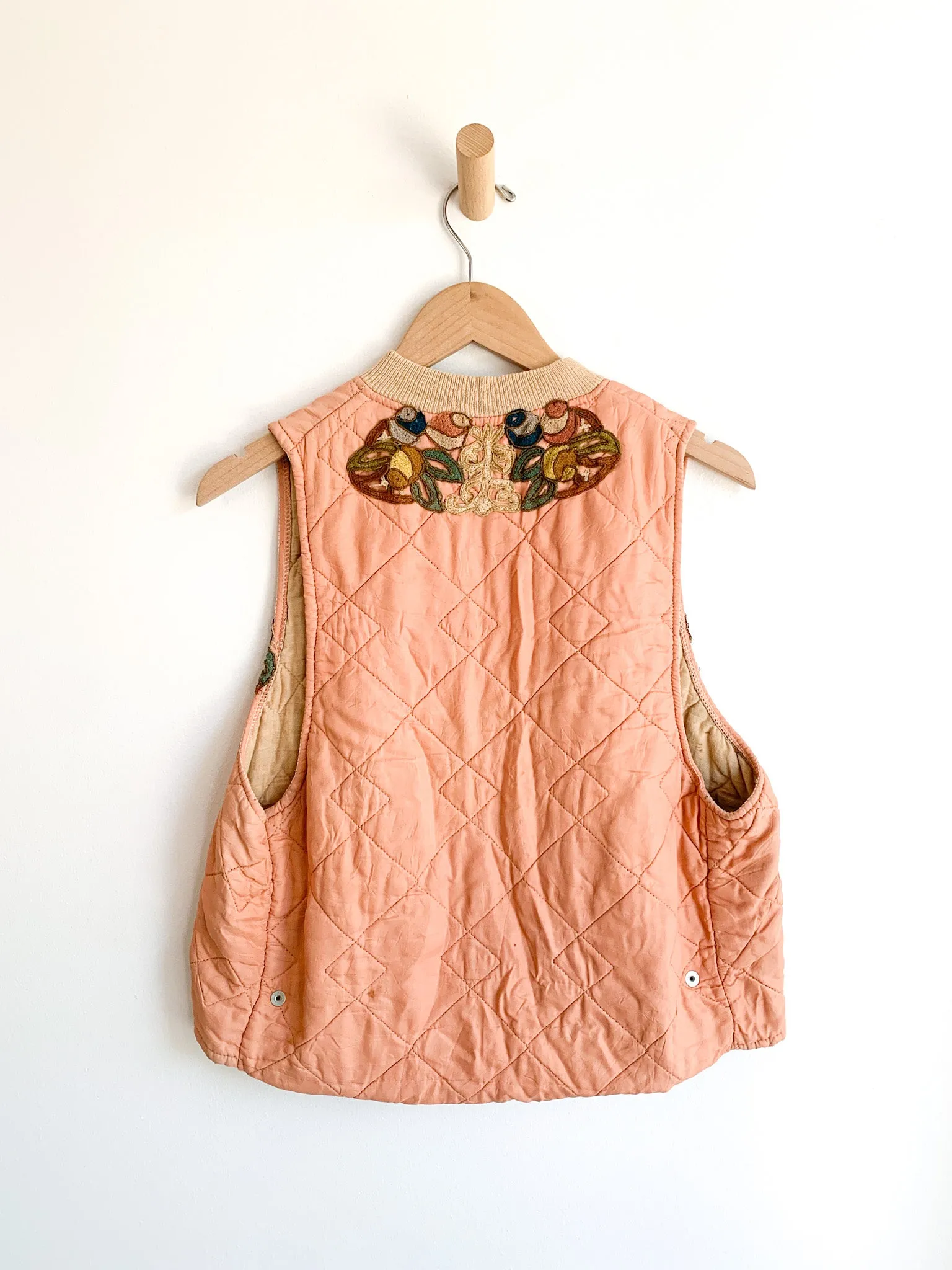 Embellished Quilted Vest