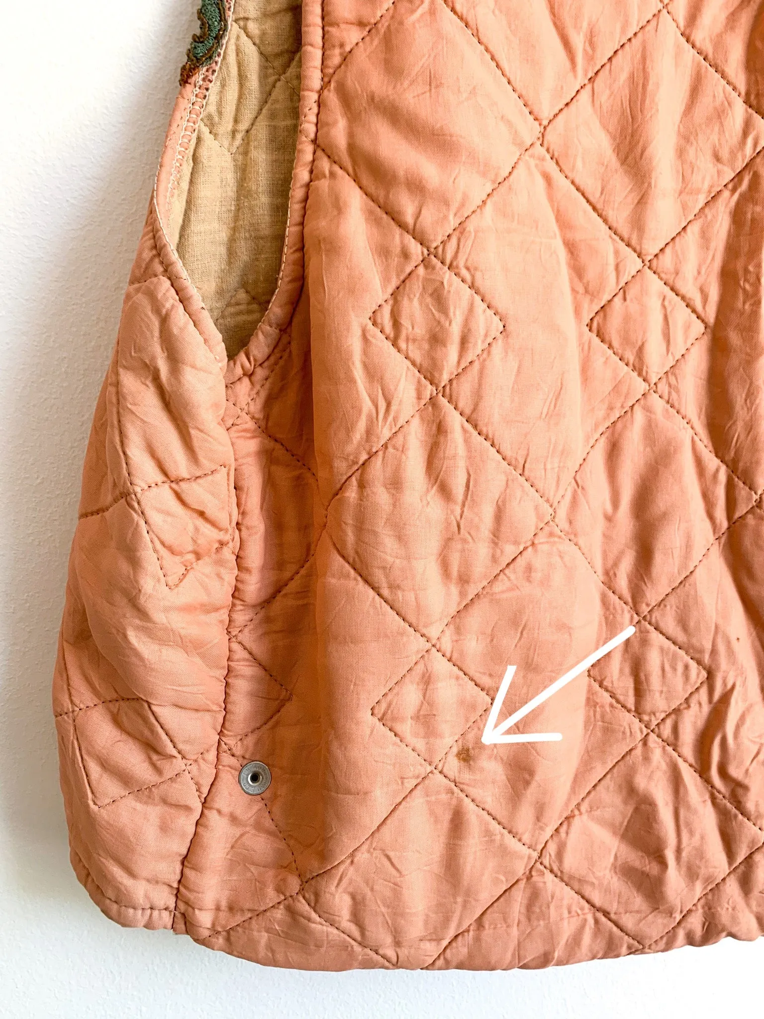 Embellished Quilted Vest