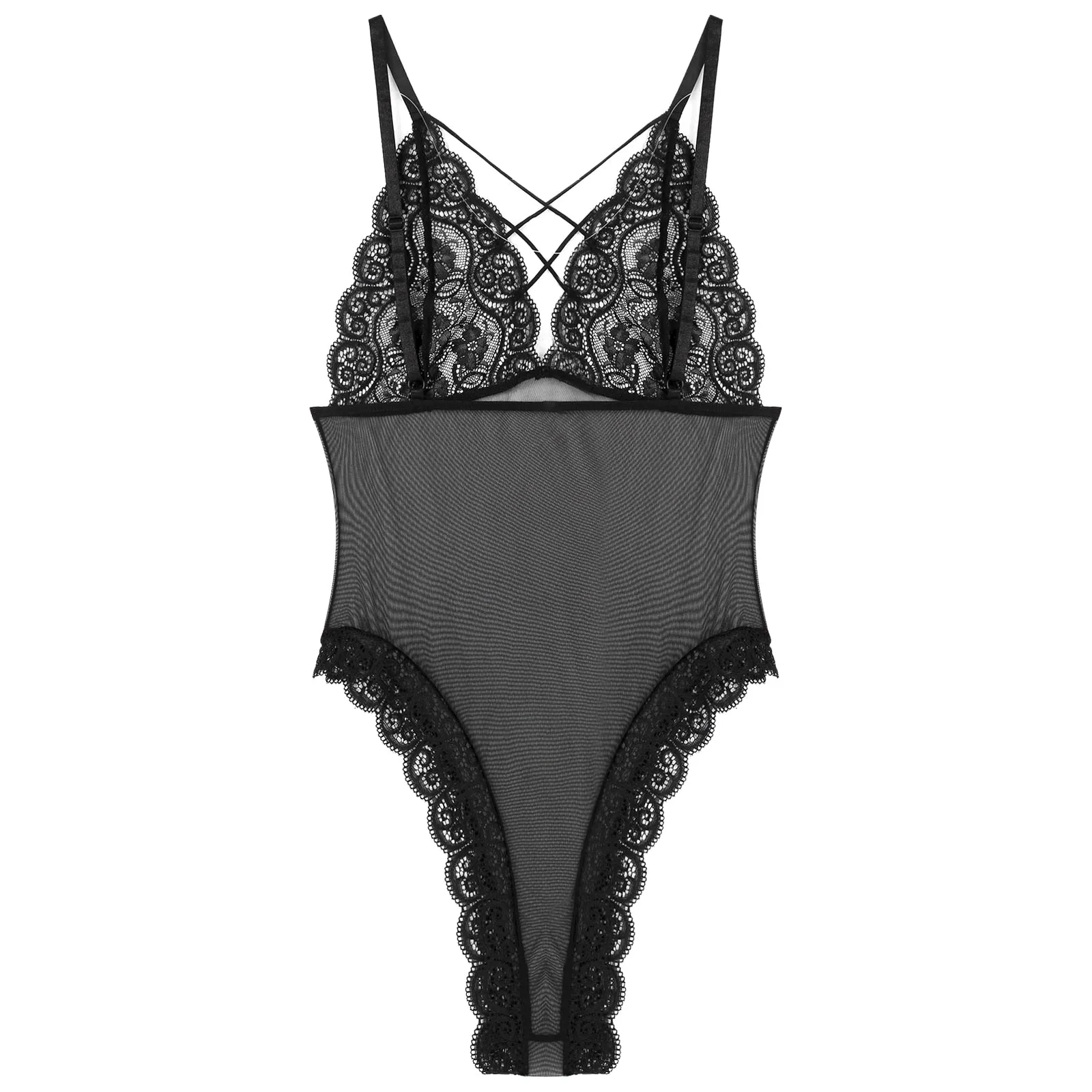 Lace Bodysuit: Seductive Lingerie for Male Crossdressers
