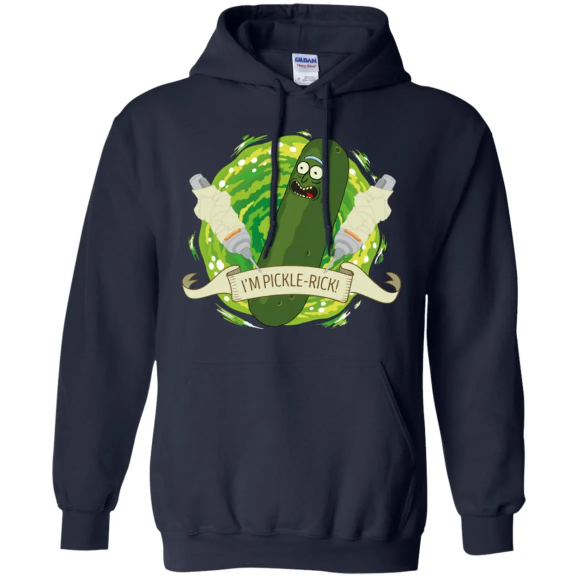 Rick And Morty I'm Pickle Rick Men Pullover Hoodie