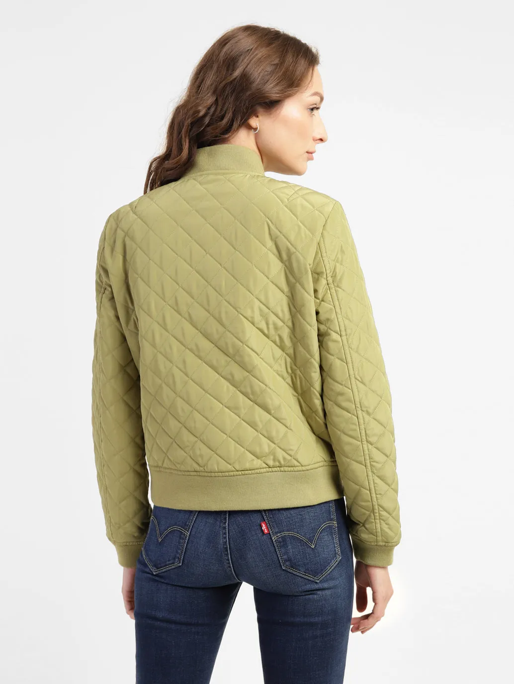 Women's Quilted Collar Neck Jackets